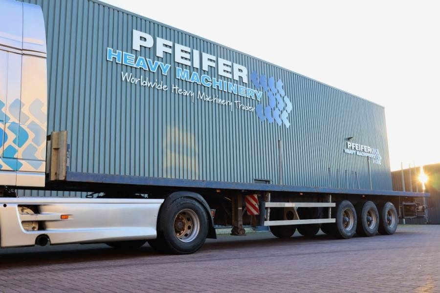 Groenewegen DRO-12-27 3 Axle Trailer, 32t Capacity, BPW Axles - Semi-reboque plataforma/ Caixa aberta: foto 1 Groenewegen DRO-12-27 3 Axle Trailer, 32t Capacity, BPW Axles - Semi-reboque plataforma/ Caixa aberta: foto 1