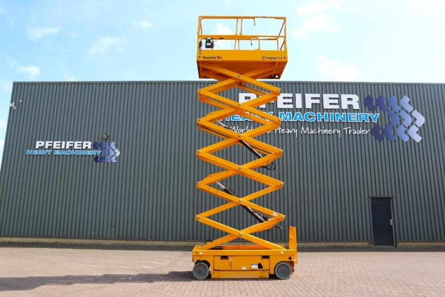 Haulotte Compact 14 Electric, 14m Working Height, 350kg Cap - Plataforma de Tijera/ Plataforma de tesoura: foto 3 Haulotte Compact 14 Electric, 14m Working Height, 350kg Cap - Plataforma de Tijera/ Plataforma de tesoura: foto 3