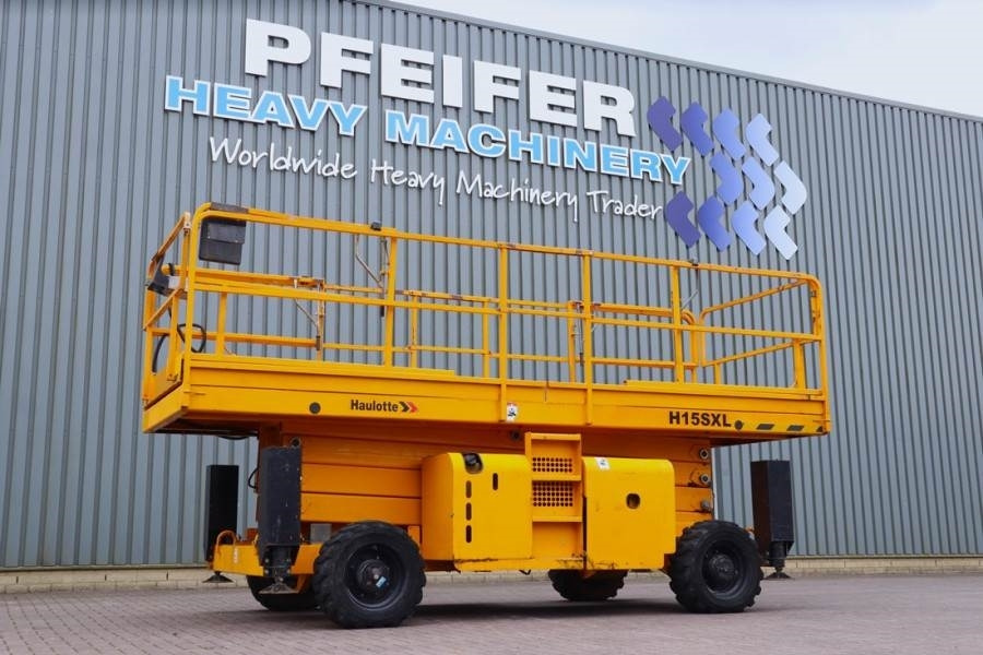 Haulotte H15SXL Diesel, 4x4 Drive, 15m Working Height, 500k - Plataforma de Tijera/ Plataforma de tesoura: foto 1 Haulotte H15SXL Diesel, 4x4 Drive, 15m Working Height, 500k - Plataforma de Tijera/ Plataforma de tesoura: foto 1