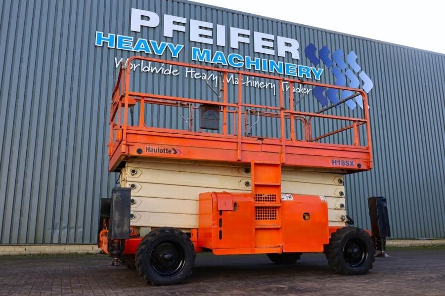 Haulotte H18SXL Diesel, 4x4 Drive, 18m Working Height, 500k - Plataforma de Tijera/ Plataforma de tesoura: foto 1 Haulotte H18SXL Diesel, 4x4 Drive, 18m Working Height, 500k - Plataforma de Tijera/ Plataforma de tesoura: foto 1