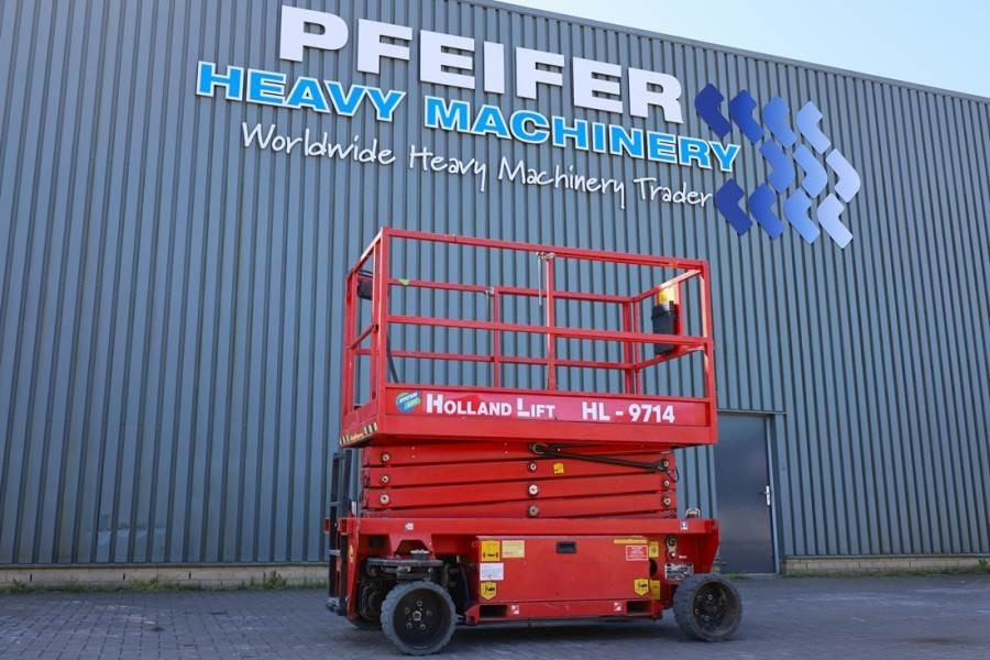 Holland Lift Ecostar HL-9714 Electric, 12m Working Height, 325k - Plataforma de Tijera/ Plataforma de tesoura: foto 1 Holland Lift Ecostar HL-9714 Electric, 12m Working Height, 325k - Plataforma de Tijera/ Plataforma de tesoura: foto 1