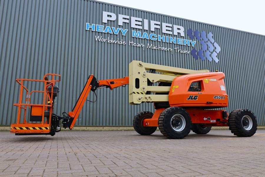 JLG 450AJ Diesel, 4x4 Drive, 16m Working Height, 7.5m - Plataforma articulada: foto 1 JLG 450AJ Diesel, 4x4 Drive, 16m Working Height, 7.5m - Plataforma articulada: foto 1