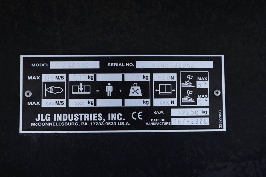 Plataforma telescópica JLG 660SJC Diesel, Steel Tracks, 20m Working Height, 1: foto 6 Plataforma telescópica JLG 660SJC Diesel, Steel Tracks, 20m Working Height, 1: foto 6