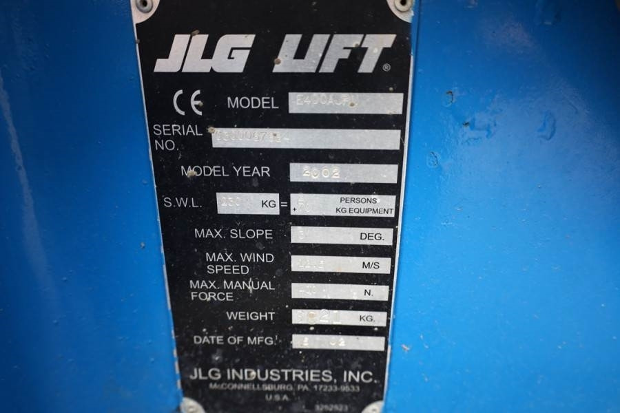 Locação financeira de JLG E400AJPN  JLG E400AJPN: foto 7