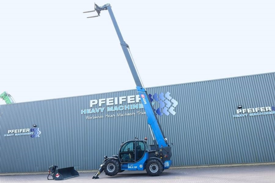 Magni TH5,5.15-D7/D Diesel, 4x4x4 Drive, 5.5t Capacity, - Empilhador telescópico: foto 3 Magni TH5,5.15-D7/D Diesel, 4x4x4 Drive, 5.5t Capacity, - Empilhador telescópico: foto 3