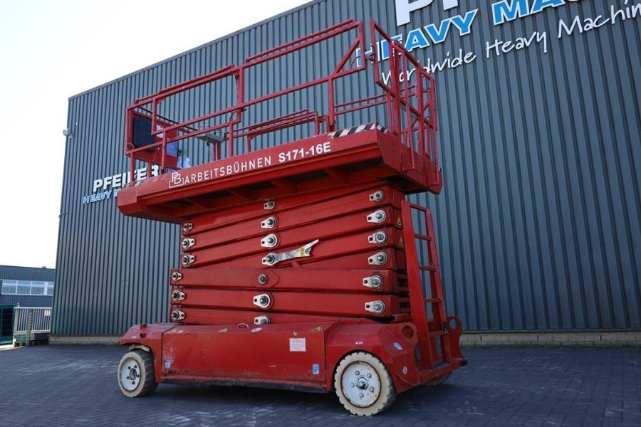 Plataforma de Tijera/ Plataforma de tesoura PB LIFT S171-16E Electric, 17.3m Working Height, 400k: foto 8