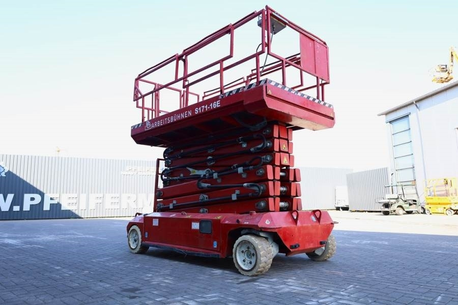 Plataforma de Tijera/ Plataforma de tesoura PB LIFT S171-16E Electric, 17.3m Working Height, 400k: foto 7
