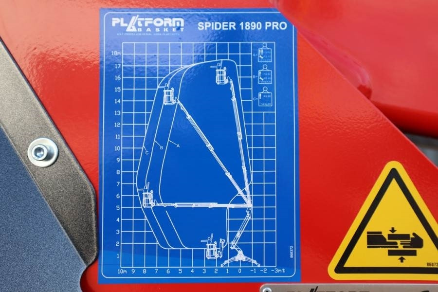 PLATFORM BAS Spider 18.90 PRO CE Declaration, Vali - Plataforma articulada, Plataforma aranha: foto 3 PLATFORM BAS Spider 18.90 PRO CE Declaration, Vali - Plataforma articulada, Plataforma aranha: foto 3