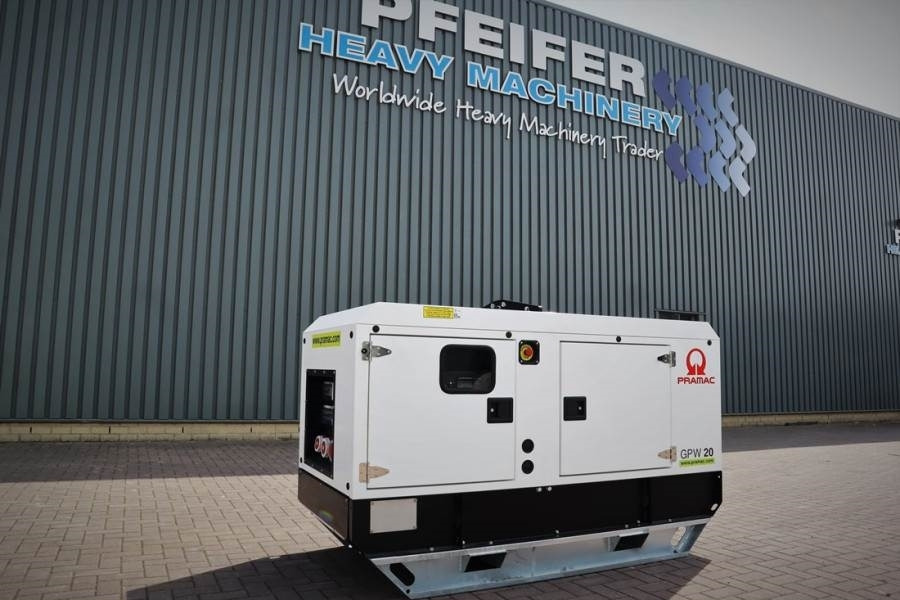Pramac GPW20P Unused, Valid inspection, *Guarantee! Diese - Gerador elétrico: foto 1 Pramac GPW20P Unused, Valid inspection, *Guarantee! Diese - Gerador elétrico: foto 1
