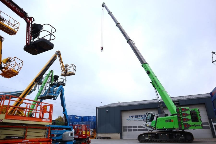 Sennebogen 683E Valid inspection, *Guarantee! 80tons, 42m Mai - Guindaste sobre esteiras: foto 3 Sennebogen 683E Valid inspection, *Guarantee! 80tons, 42m Mai - Guindaste sobre esteiras: foto 3