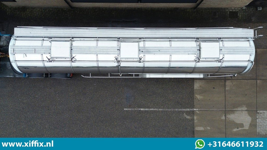 Burg 3-ass. Geisoleerde RVS tank oplegger / Food / 1 Compartiment - Semi-reboque cisterna: foto 3 Burg 3-ass. Geisoleerde RVS tank oplegger / Food / 1 Compartiment - Semi-reboque cisterna: foto 3