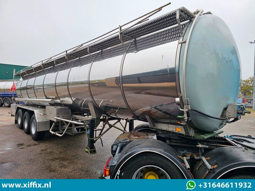 Burg 3-ass. Geisoleerde RVS tank oplegger / Food / 1 Compartiment - Semi-reboque cisterna: foto 4 Burg 3-ass. Geisoleerde RVS tank oplegger / Food / 1 Compartiment - Semi-reboque cisterna: foto 4