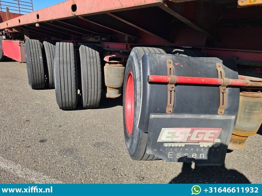 ES-GE 3-ass. Vlakke dubbel 2x uitschuifbare oplegger / 3x gestuurd - Semi-reboque plataforma/ Caixa aberta: foto 5 ES-GE 3-ass. Vlakke dubbel 2x uitschuifbare oplegger / 3x gestuurd - Semi-reboque plataforma/ Caixa aberta: foto 5