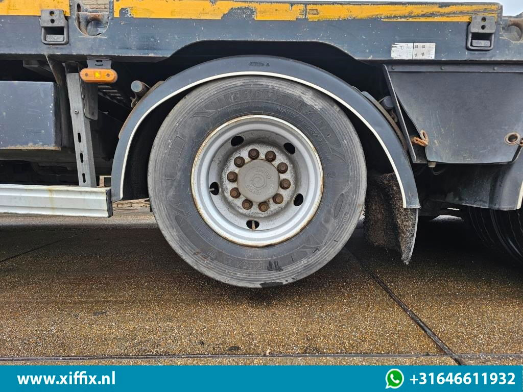 Semi-reboque plataforma/ Caixa aberta ES-GE 3-ass. Vlakke uitschuifbare Mega oplegger / Naloop gestuurd: foto 13