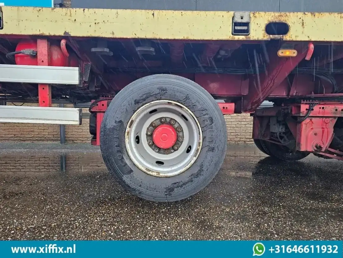 Semi-reboque plataforma/ Caixa aberta ES-GE 4-ass. Vlakke uitschuifbare Mega oplegger / 4x gestuurd / 14129: foto 14