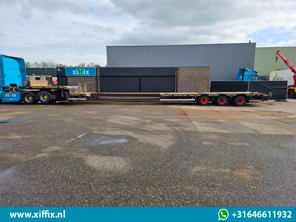 Semi-reboque baixa HRD 3-ass. Uitschuifbare Semi dieplader / 1x naloop gestuurd: foto 12