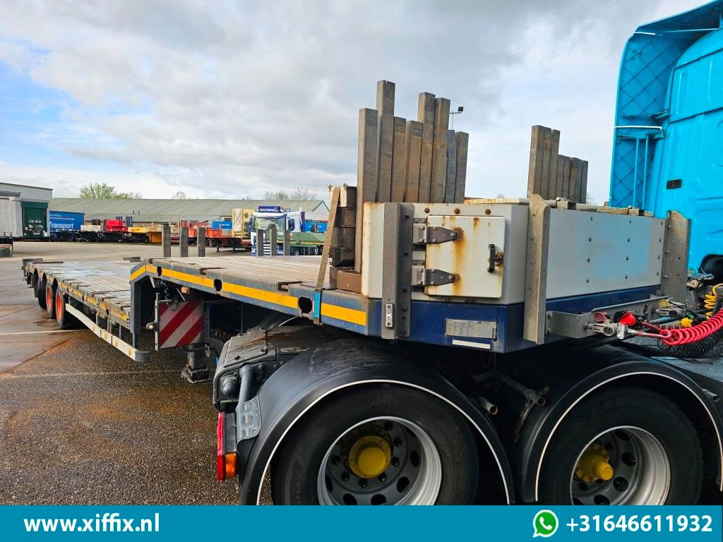Semi-reboque baixa HRD 3-ass. Uitschuifbare Semi dieplader / 1x naloop gestuurd: foto 6