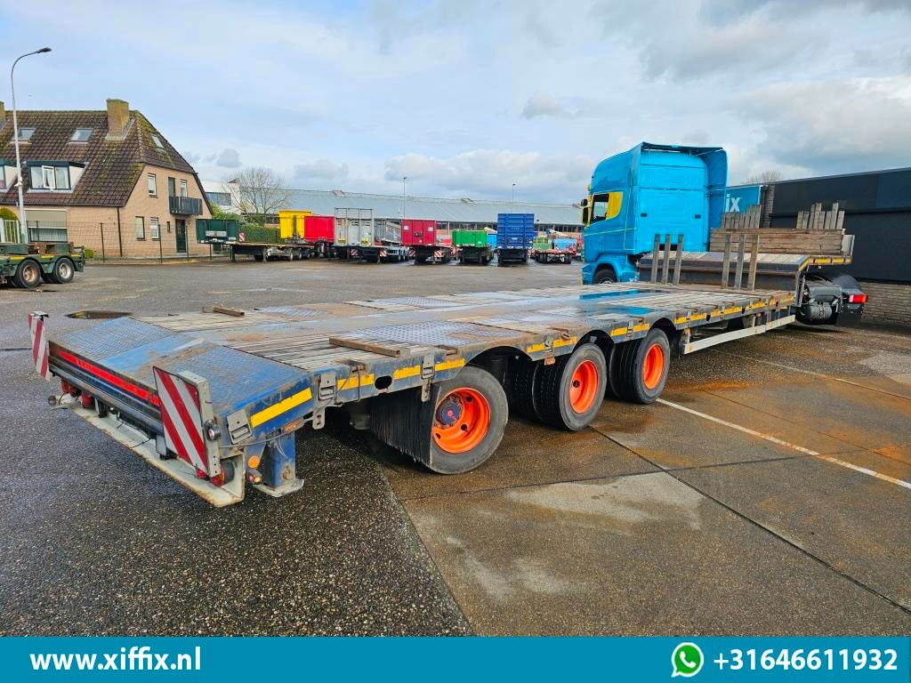 Semi-reboque baixa HRD 3-ass. Uitschuifbare Semi dieplader / 1x naloop gestuurd: foto 10