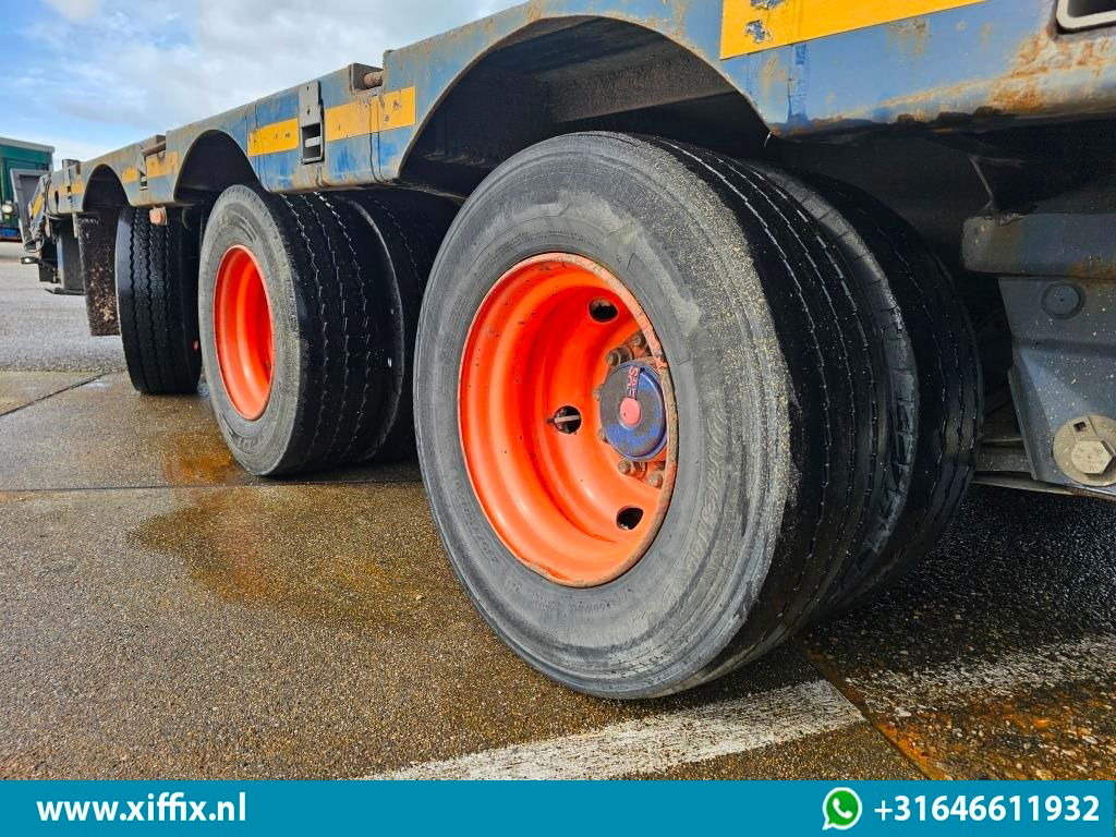 Semi-reboque baixa HRD 3-ass. Uitschuifbare Semi dieplader / 1x naloop gestuurd: foto 8