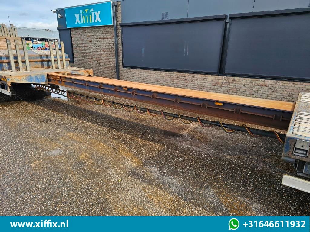 Semi-reboque baixa HRD 3-ass. Uitschuifbare Semi dieplader / 1x naloop gestuurd: foto 7