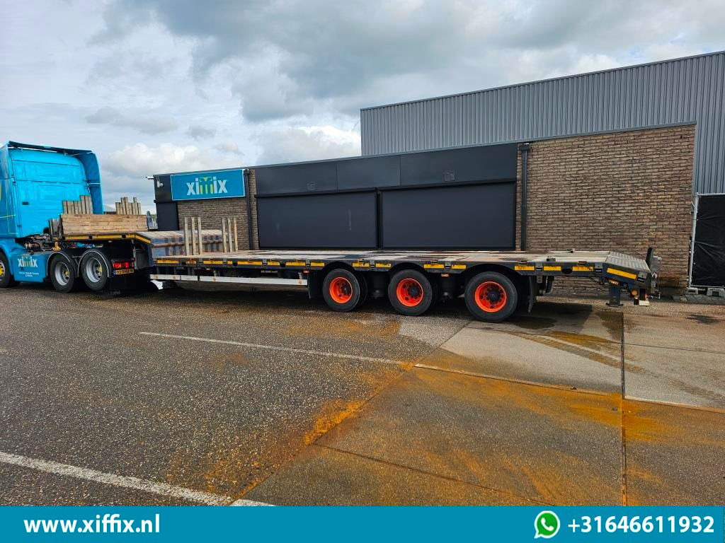 Semi-reboque baixa HRD 3-ass. Uitschuifbare Semi dieplader / 1x naloop gestuurd: foto 11