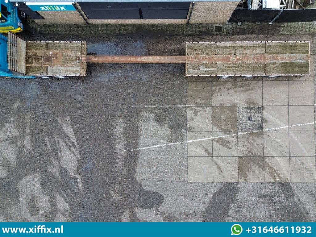 Meusburger 3-ass. Vlakke uitschuifbare oplegger / 3x gestuurd - Semi-reboque plataforma/ Caixa aberta: foto 3 Meusburger 3-ass. Vlakke uitschuifbare oplegger / 3x gestuurd - Semi-reboque plataforma/ Caixa aberta: foto 3