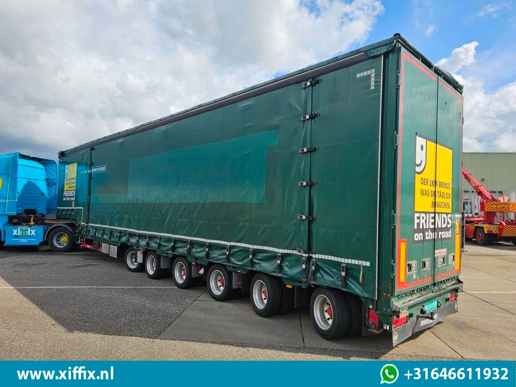 Meusburger 6-ass. Semi dieplader met elektische huifopbouw / 3x naloop gestuurd - Semi-reboque baixa: foto 4 Meusburger 6-ass. Semi dieplader met elektische huifopbouw / 3x naloop gestuurd - Semi-reboque baixa: foto 4