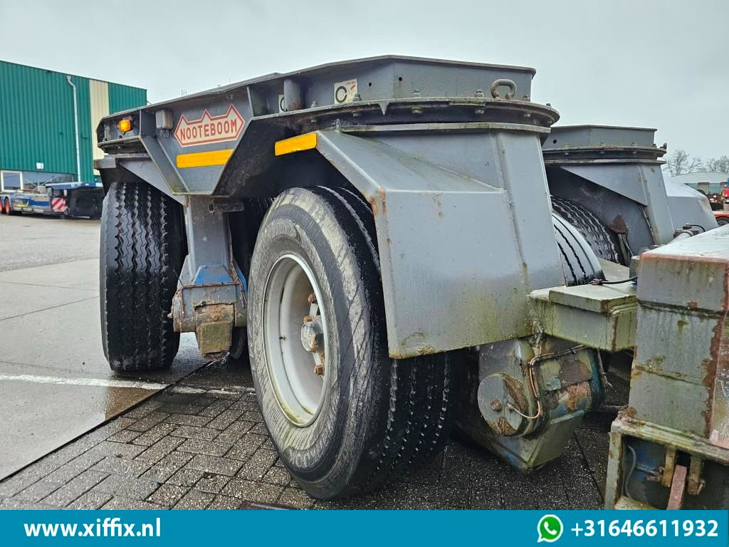 Nooteboom 2-ass. Dieplader met afneembare Nek / 16 Ton assen / 2x gestuurd - Semi-reboque baixa: foto 4 Nooteboom 2-ass. Dieplader met afneembare Nek / 16 Ton assen / 2x gestuurd - Semi-reboque baixa: foto 4
