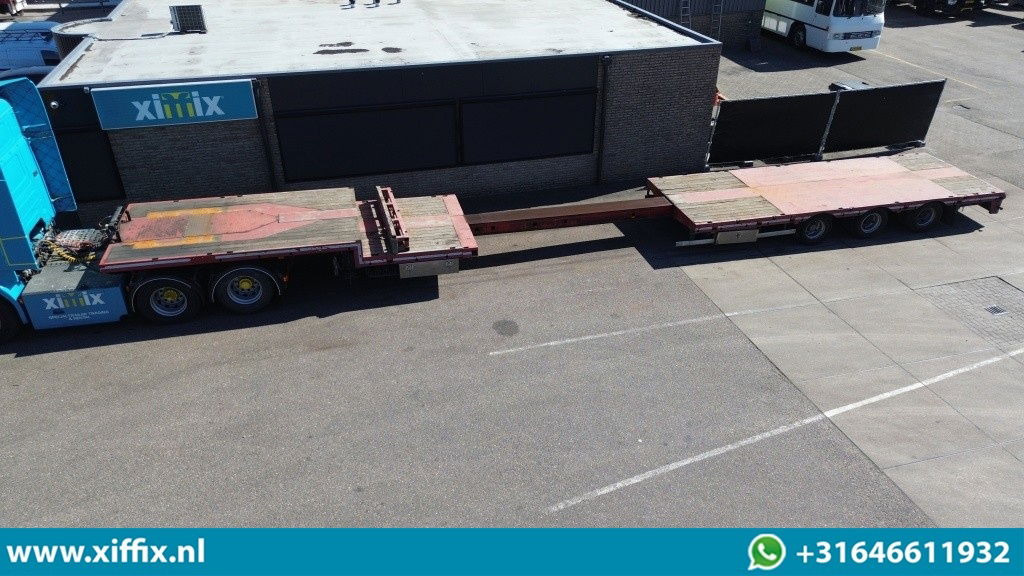 Nooteboom 3-ass. Uitschuifbare Mega semi dieplader / 3x gestuurd - Semi-reboque baixa: foto 1 Nooteboom 3-ass. Uitschuifbare Mega semi dieplader / 3x gestuurd - Semi-reboque baixa: foto 1