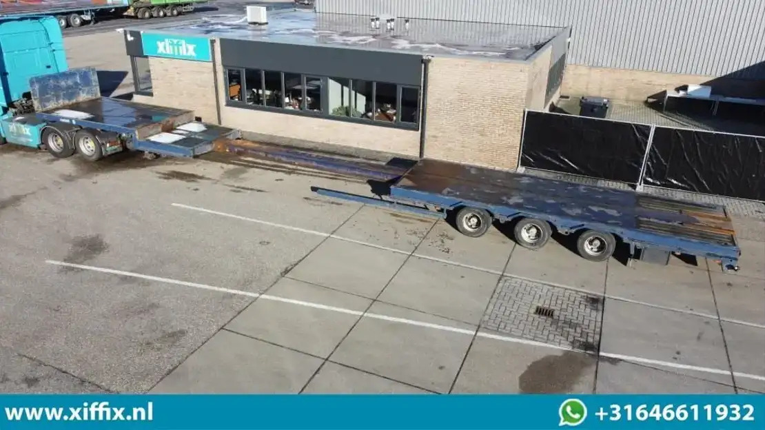 Nooteboom 3-ass. Uitschuifbare semi dieplader / 3x gestuurd - Semi-reboque baixa: foto 1 Nooteboom 3-ass. Uitschuifbare semi dieplader / 3x gestuurd - Semi-reboque baixa: foto 1