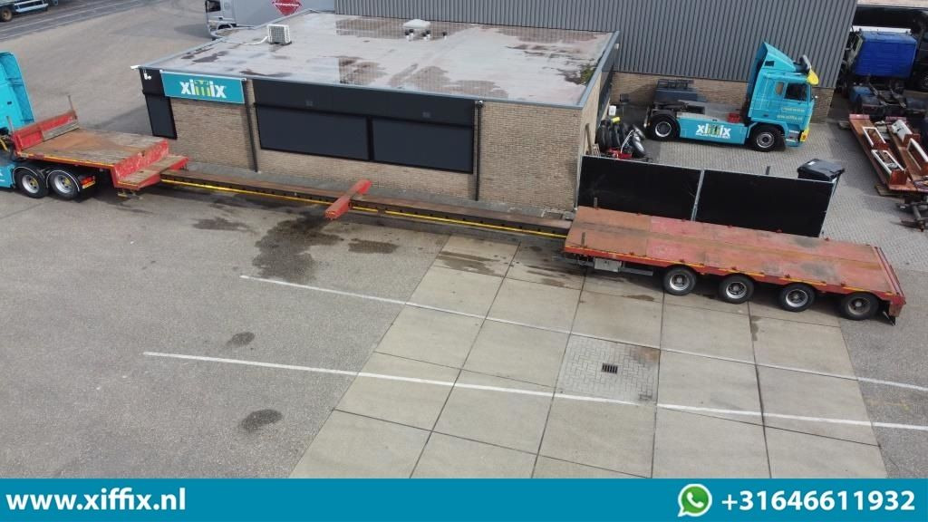 Nooteboom 4-ass. Dubbel 2x uitschuifbare semi dieplader / 4x gestuurd  - Semi-reboque baixa: foto 2 Nooteboom 4-ass. Dubbel 2x uitschuifbare semi dieplader / 4x gestuurd  - Semi-reboque baixa: foto 2