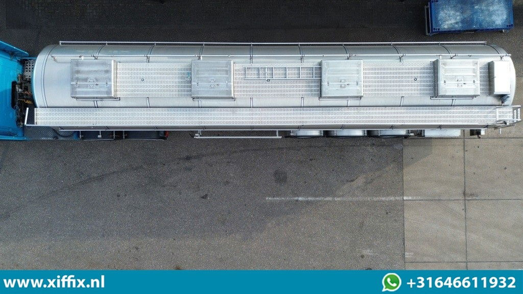 Parcisa 3-ass. Geisoleerde RVS tankoplegger / ADR / Chemie / 1 Compartiment - Semi-reboque cisterna: foto 3 Parcisa 3-ass. Geisoleerde RVS tankoplegger / ADR / Chemie / 1 Compartiment - Semi-reboque cisterna: foto 3