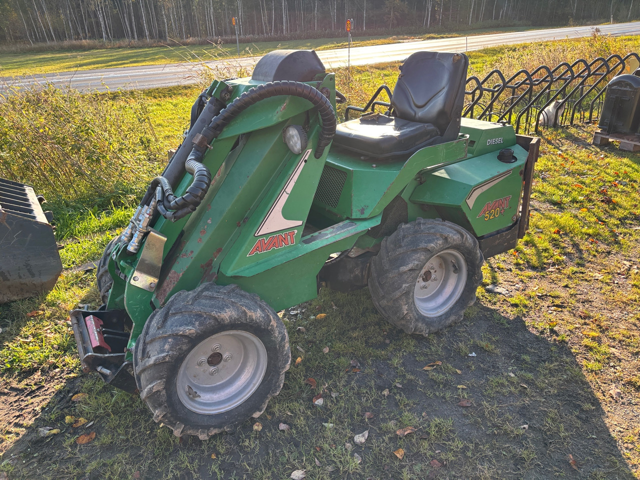 Avant 520+ - Pá carregadora de rodas: foto 1 Avant 520+ - Pá carregadora de rodas: foto 1