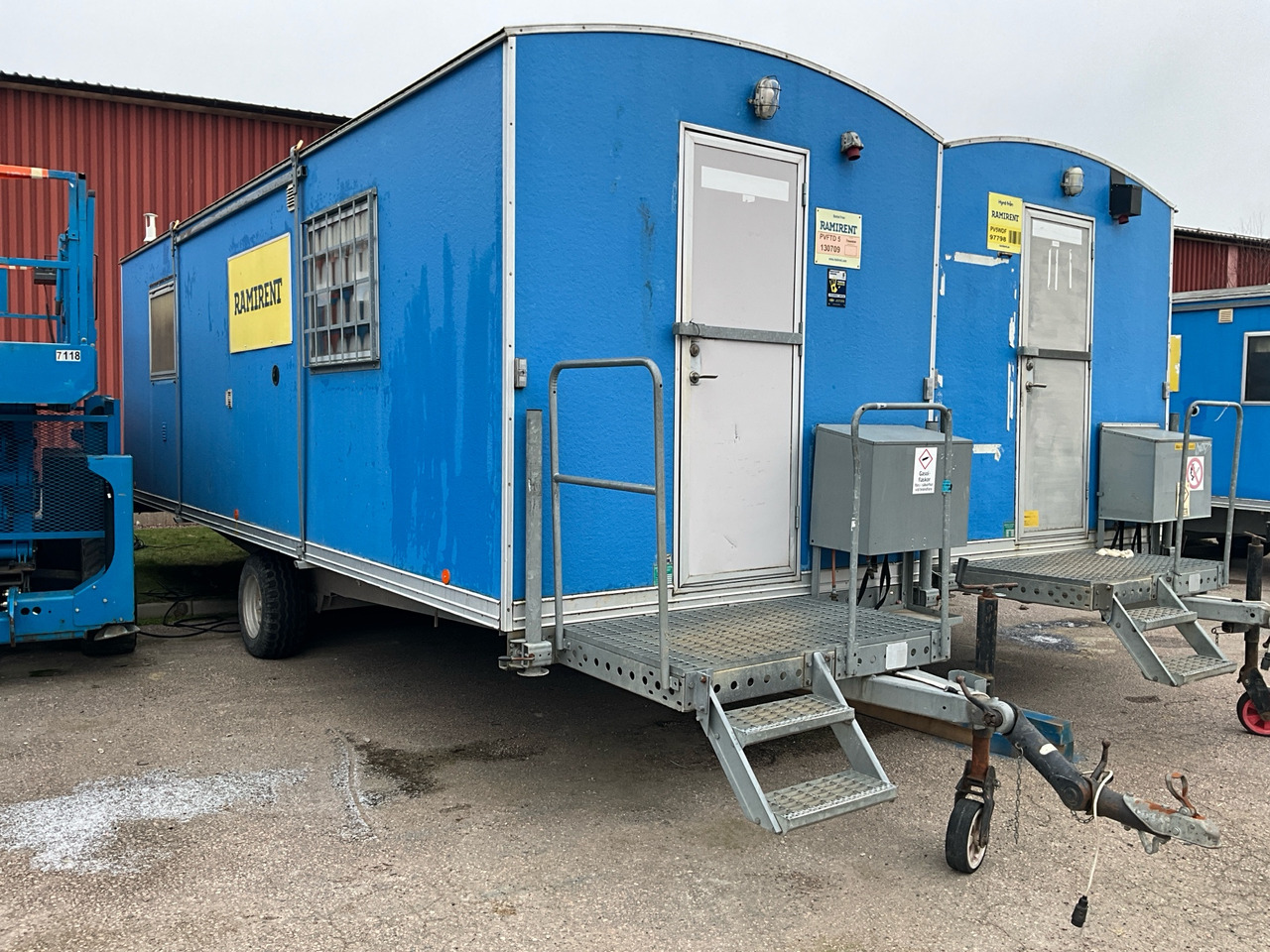 Norrlandsvagnar PV5WD - Casa contentor, Reboque: foto 1 Norrlandsvagnar PV5WD - Casa contentor, Reboque: foto 1