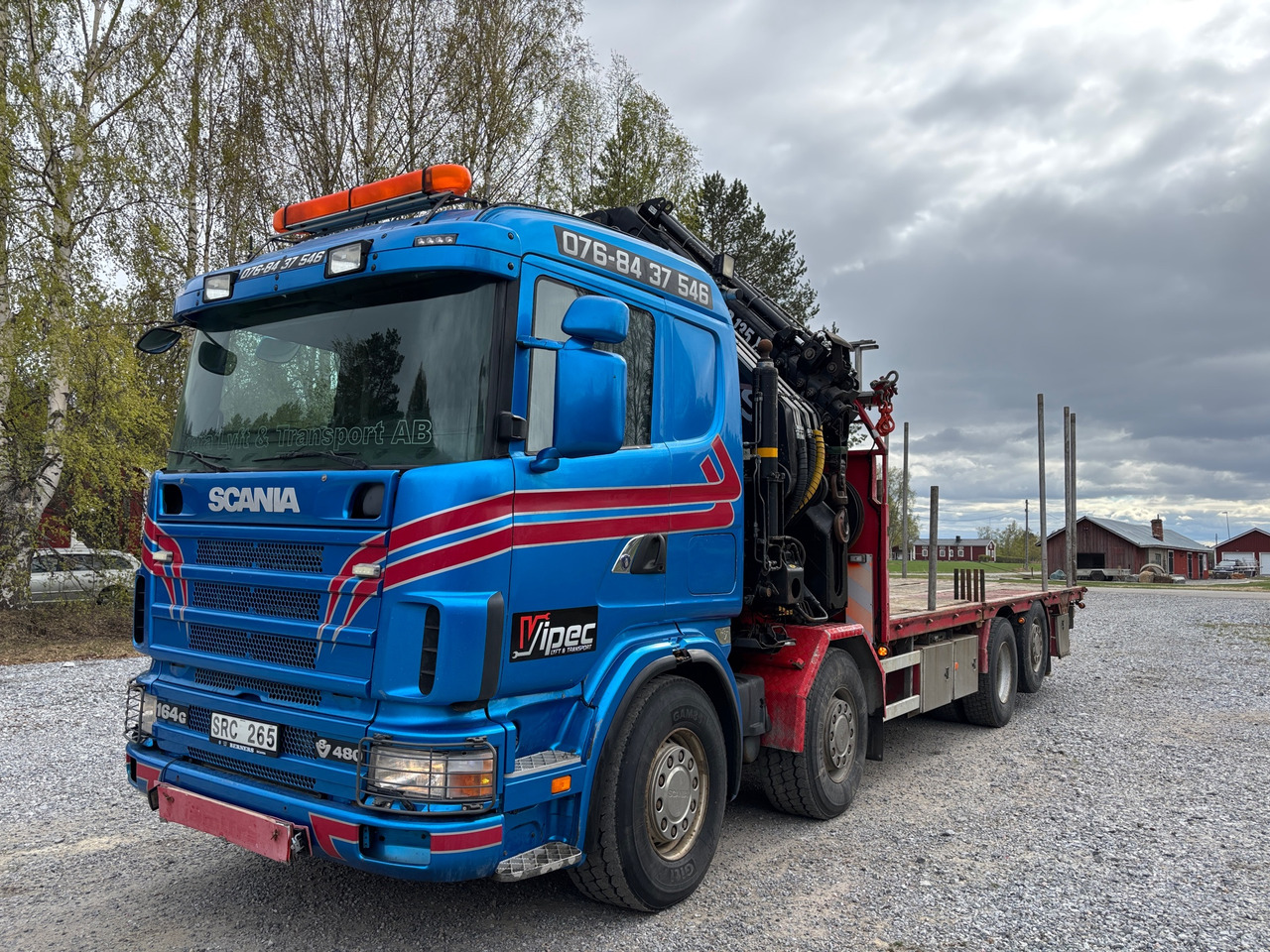 Scania 164G - Camião grua: foto 1 Scania 164G - Camião grua: foto 1