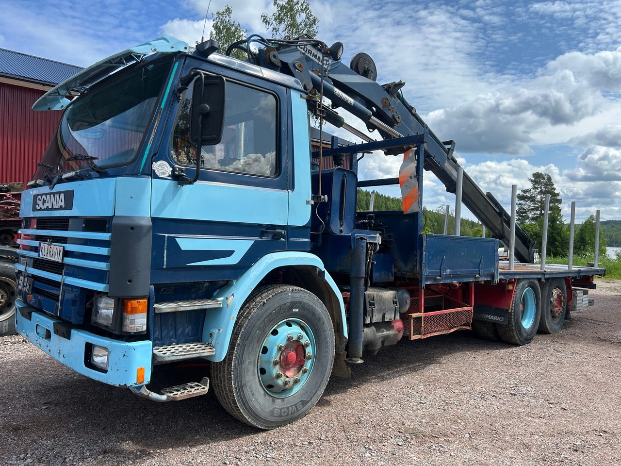 Scania P92M6X2 46 - Camião grua: foto 1 Scania P92M6X2 46 - Camião grua: foto 1