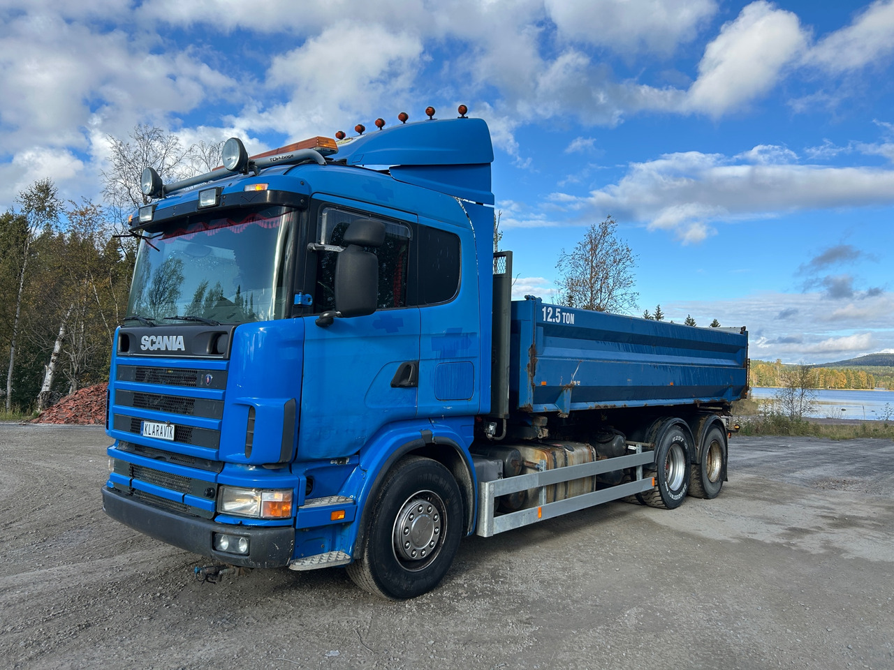 Scania R144 GB 6X2 NB - Camião de caixa aberta/ Plataforma: foto 1 Scania R144 GB 6X2 NB - Camião de caixa aberta/ Plataforma: foto 1