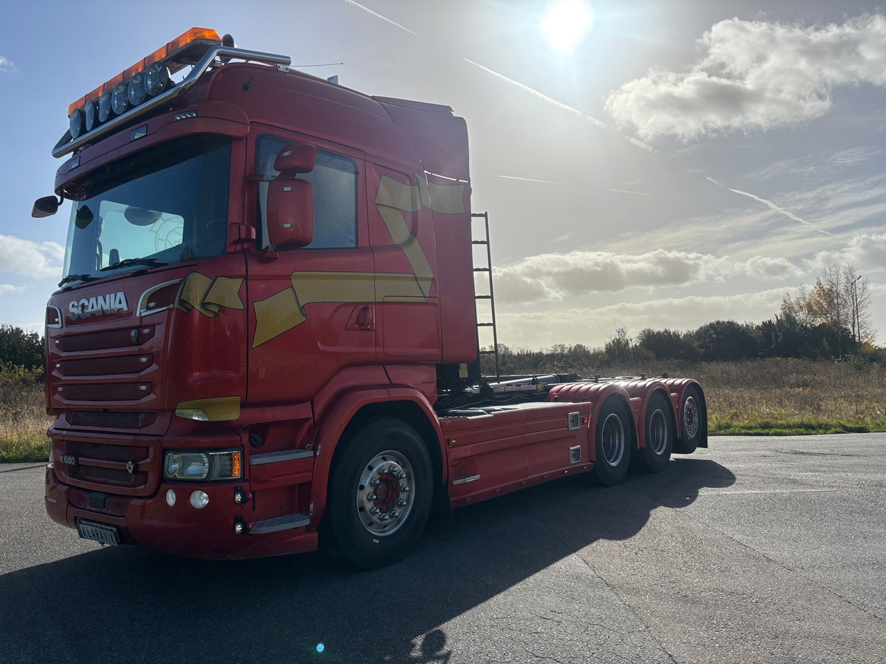 Scania R580 - Camião polibenne: foto 1 Scania R580 - Camião polibenne: foto 1