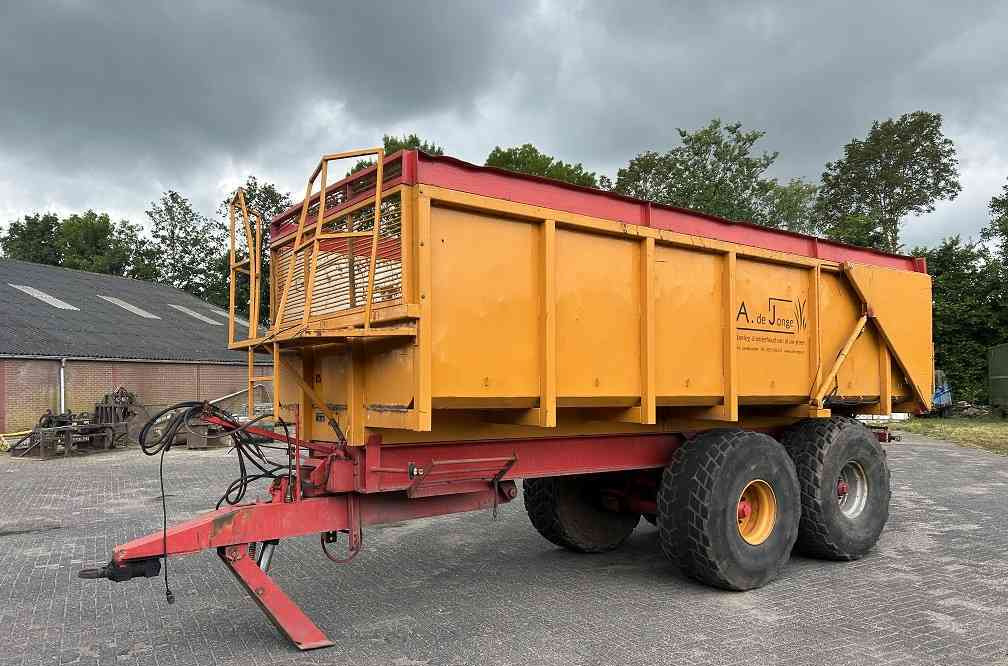 Veenhuis kipper kieper, kiepwagen, dumper - Reboque basculante agrícola: foto 2 Veenhuis kipper kieper, kiepwagen, dumper - Reboque basculante agrícola: foto 2