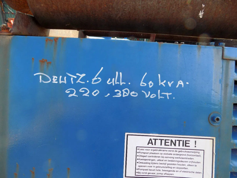 Bredenoord Bredenoord BRDE 60 KVA deutz F6L 913 - Gerador elétrico: foto 5 Bredenoord Bredenoord BRDE 60 KVA deutz F6L 913 - Gerador elétrico: foto 5