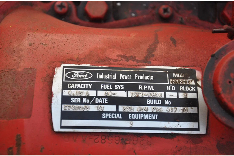 Diversen VAS FIREPUMP FORD MOTOR 90 M3 EN 8 BAR - Bomba de água: foto 4 Diversen VAS FIREPUMP FORD MOTOR 90 M3 EN 8 BAR - Bomba de água: foto 4