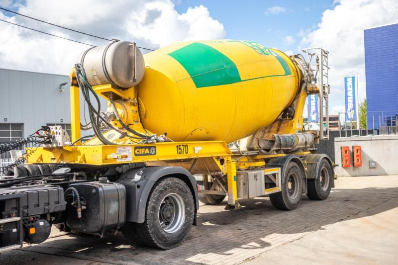 Cifa BETON MIXER/MALAXEUR/MISCHER 12M3 - STEERING AXLE - Semi-reboque betoneira: foto 1 Cifa BETON MIXER/MALAXEUR/MISCHER 12M3 - STEERING AXLE - Semi-reboque betoneira: foto 1