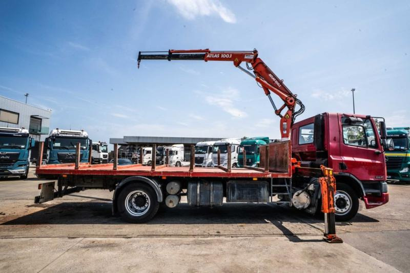 DAF 65.180 - ATLAS 100.1 - Camião de caixa aberta/ Plataforma, Camião grua: foto 3 DAF 65.180 - ATLAS 100.1 - Camião de caixa aberta/ Plataforma, Camião grua: foto 3