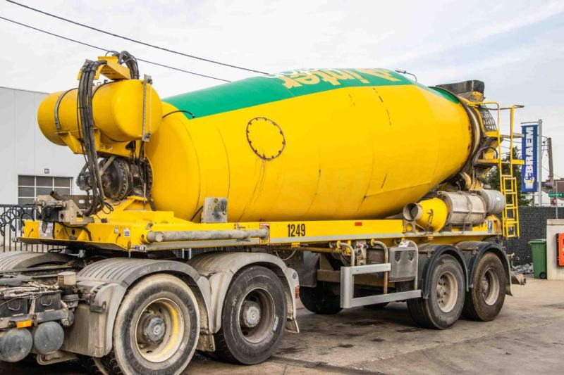 DE BUF BETON MIXER/MALAXEUR/MISCHER12M3 - Semi-reboque betoneira: foto 1 DE BUF BETON MIXER/MALAXEUR/MISCHER12M3 - Semi-reboque betoneira: foto 1
