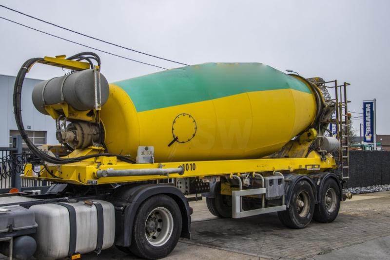 DEBUF BETON MIXER/MALAXEUR/MISCHER-12M³ - Semi-reboque betoneira: foto 1 DEBUF BETON MIXER/MALAXEUR/MISCHER-12M³ - Semi-reboque betoneira: foto 1
