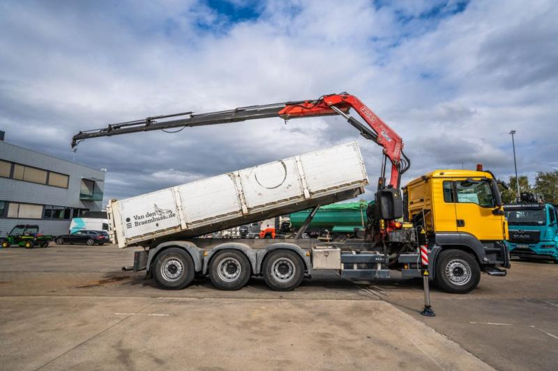 MAN TGS 32.400 BL + Fassi 245A/5x - Camião basculante, Camião grua: foto 3 MAN TGS 32.400 BL + Fassi 245A/5x - Camião basculante, Camião grua: foto 3