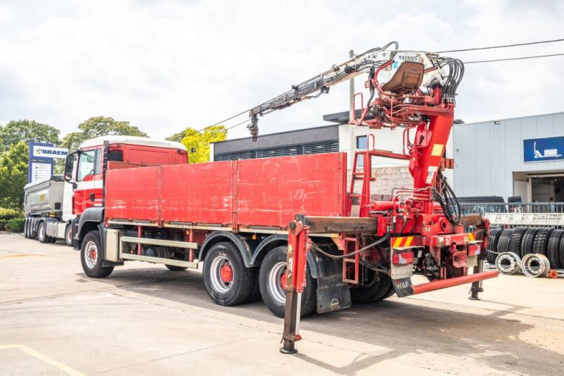 MAN TGS 33.360 BB + KENNIS 16 T/M -3XHYDR. - Camião de caixa aberta/ Plataforma, Camião grua: foto 4 MAN TGS 33.360 BB + KENNIS 16 T/M -3XHYDR. - Camião de caixa aberta/ Plataforma, Camião grua: foto 4