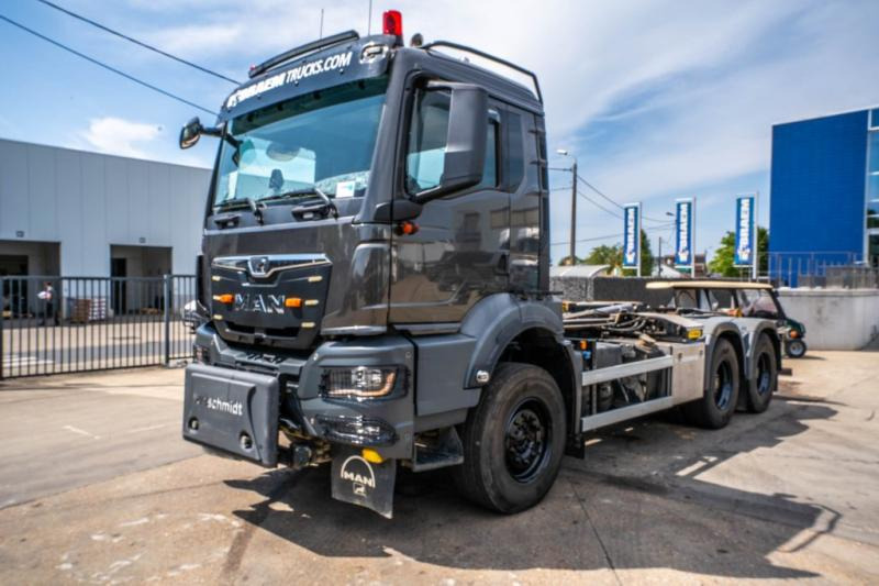 MAN TGS 33.470 BL - PALFINGER - Camião polibenne: foto 1 MAN TGS 33.470 BL - PALFINGER - Camião polibenne: foto 1