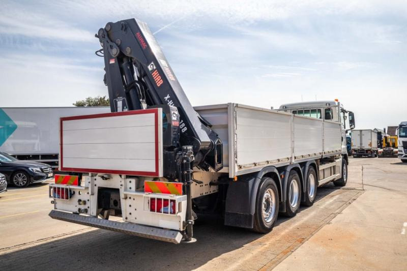 Camião de caixa aberta/ Plataforma, Camião grua MAN TGS 35.420 BL-8x4-4+HIAB 188 E-2: foto 6