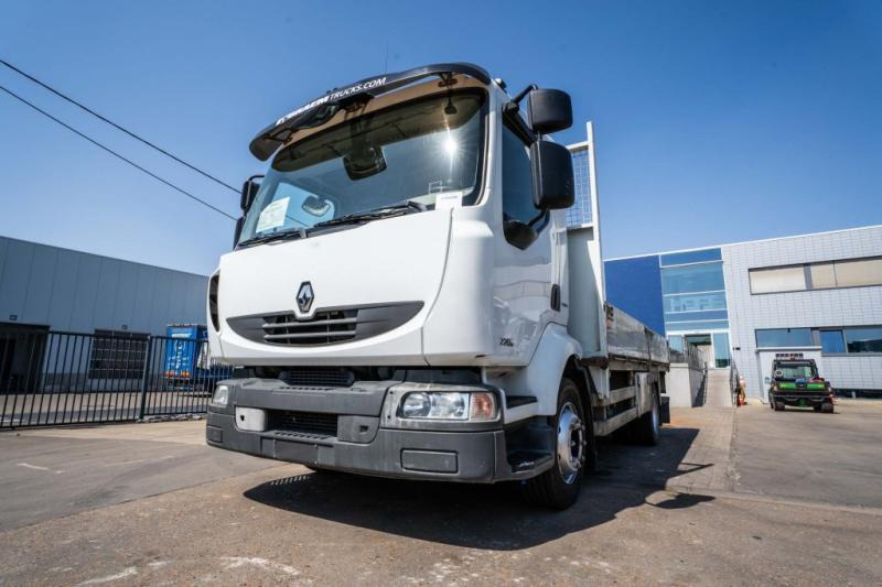 Renault MIDLUM 220 (12T) DXI - Camião de caixa aberta/ Plataforma: foto 1 Renault MIDLUM 220 (12T) DXI - Camião de caixa aberta/ Plataforma: foto 1